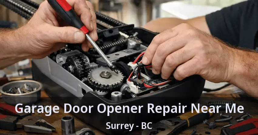 Garage Door Opener Repair Near Me Surrey - BC