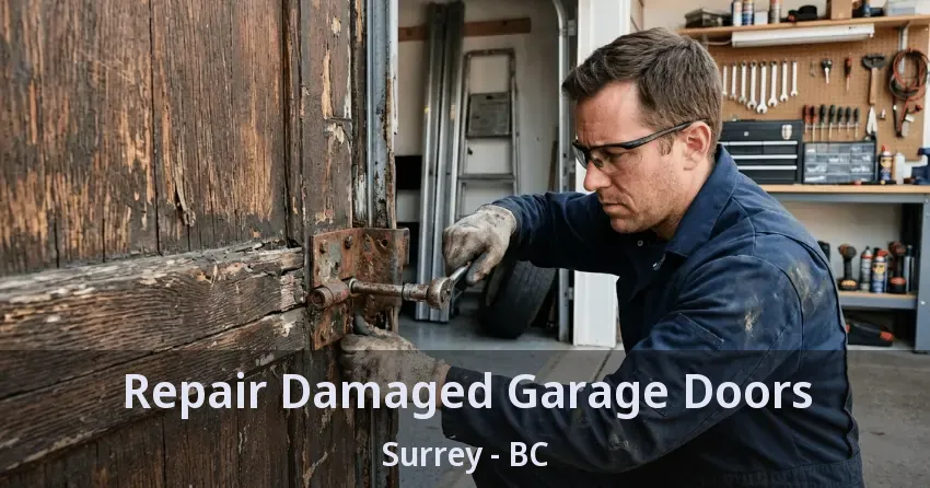 Repair Damaged Garage Doors Surrey - BC Repair Damaged Garage Doors Surrey - BC