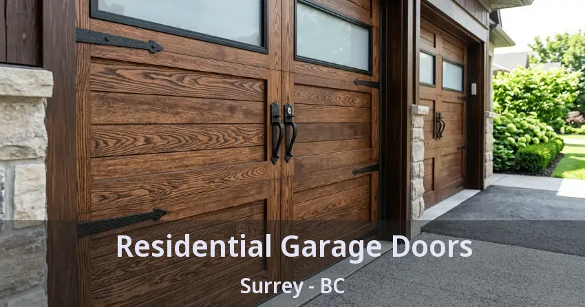 Residential Garage Doors Surrey - BC