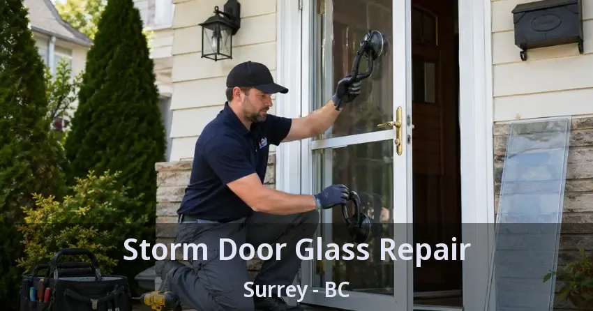 Storm Door Glass Repair Surrey - BC