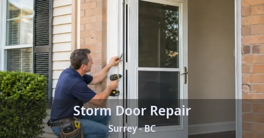 Storm Door Repair Surrey - BC Storm Door Repair Surrey - BC