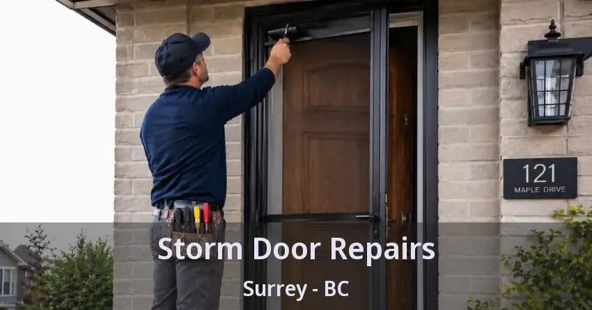 Storm Door Repairs Surrey - BC